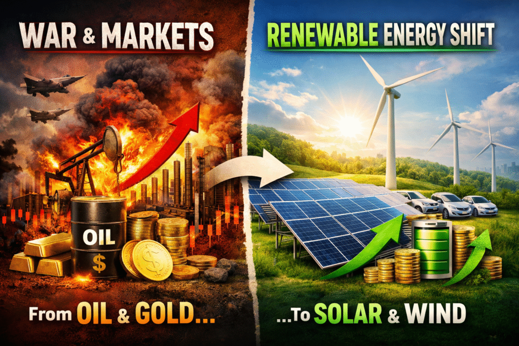 War, Markets, and the Renewable Energy Shift: What Smart Traders Are Actually Watching