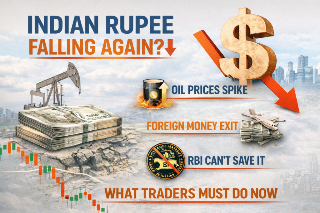 Indian Rupee Outlook 2026: Why the Rupee IsFalling Again (And What Traders Must DoNow)