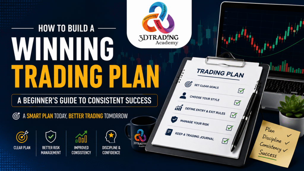 How to Build a Winning Trading Plan for Beginners | 3D Trading Academy